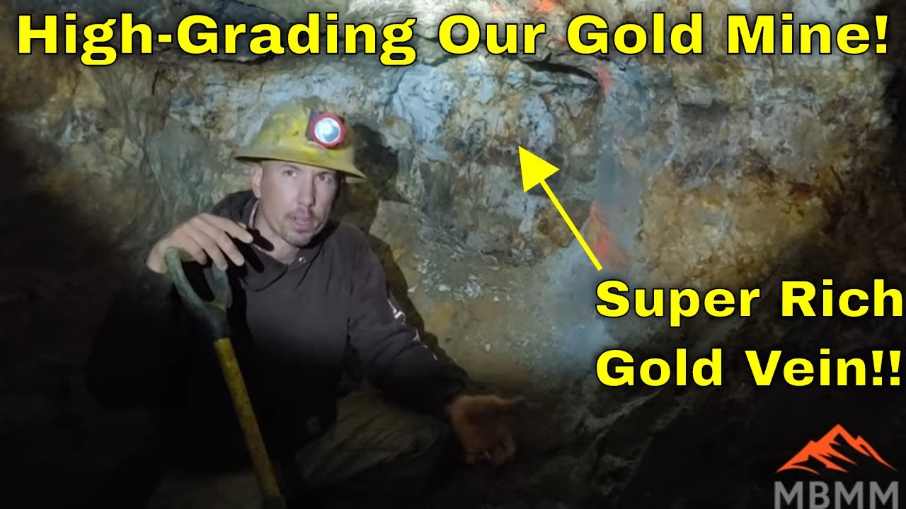 Gold Mine High Grading, Hammer Mill Maintenance, Ore Processing, Gold