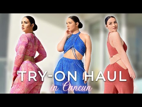 SETS TRY-ON HAUL IN CANCUN