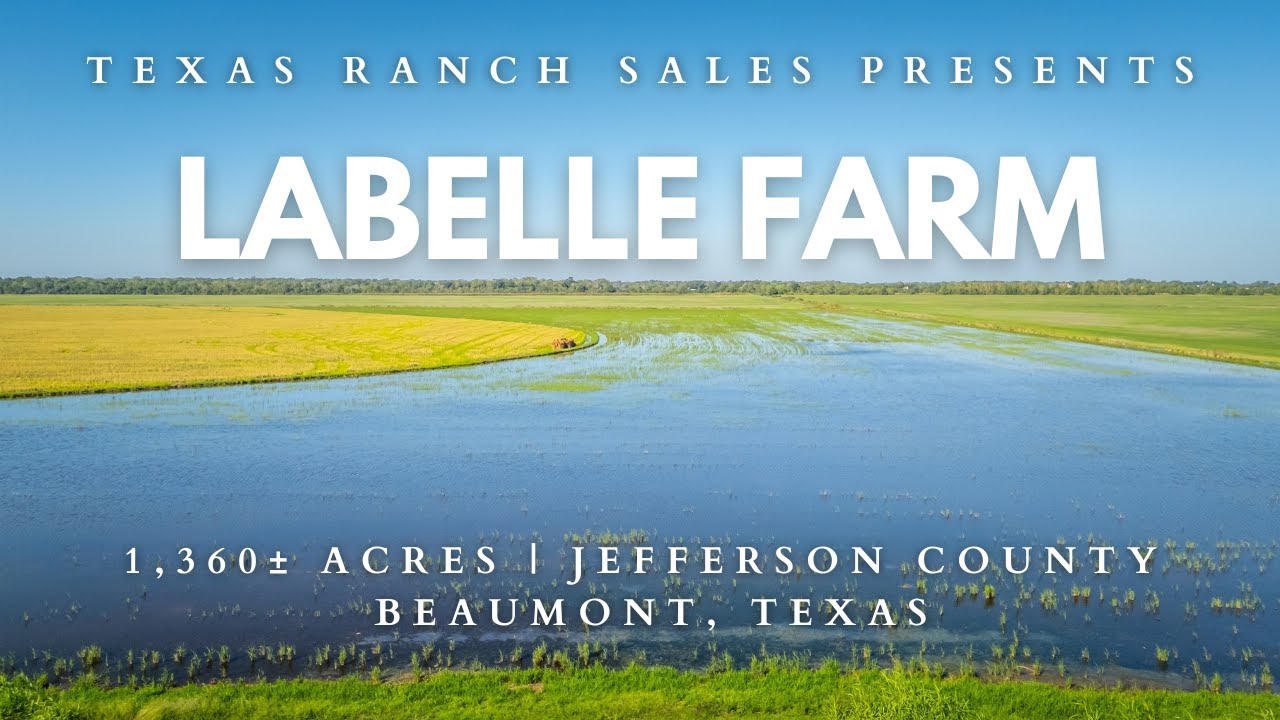 Labelle Farm | 1,360± Acre Farm in Jefferson County, Texas