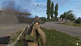 RPG m249 double kill ARMA REFORGER DAYZ
