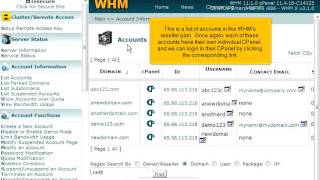 What is the differnce between WebHost Manager and cPanel