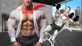 5 Effective Exercises To Build A Big Upper Chest
