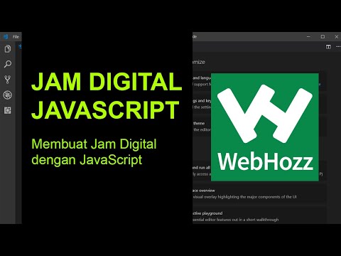 Belajar JavaScript : Membuat Jam Digital