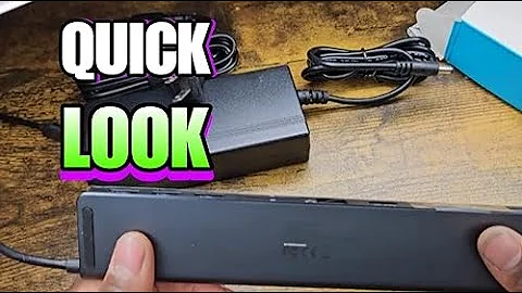 USB C Docking Station Dual Monitor with 96W Power Adapter | Trendroid Reviews