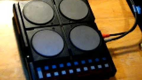 Synsonics Drums from Mattel Electronics - Features & Demo