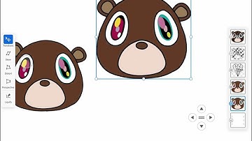 Duplicating a layer, resizing, and moving an image on  Adobe  Fresco