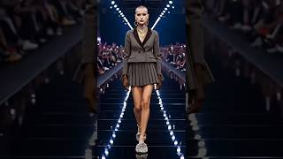 MODEL KIM CHI : LUVN ON U / JEFF BERNAT FEAT. DIOR BAR JACKET SS 2026 BY JONATHAN ANDERSON (A.I)