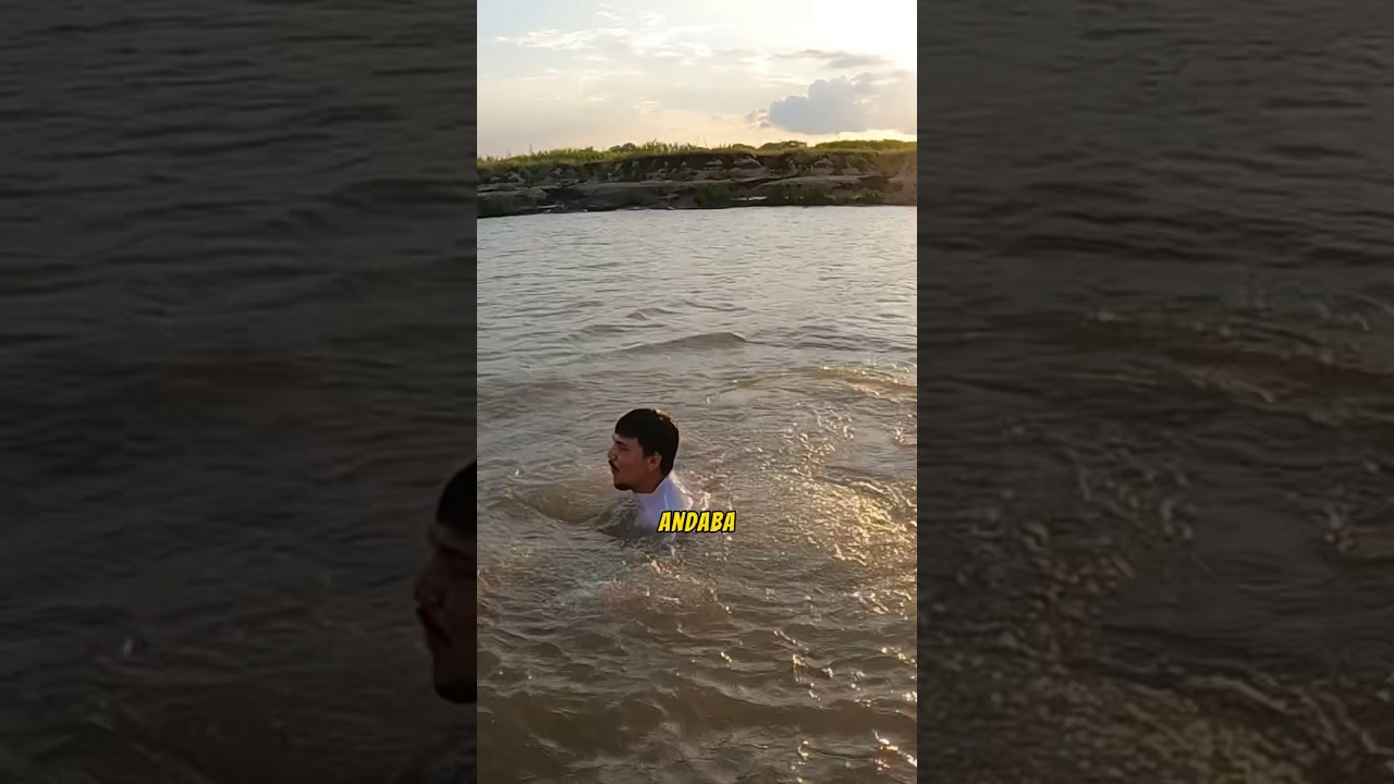 As&iacute; es nadar en el Amazonas 😮 #amazonas #viajar #seoane #vlog #selva