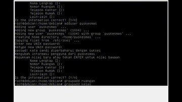 Cara Membuat User Group Dan Hak Akses Pada Linux Debian