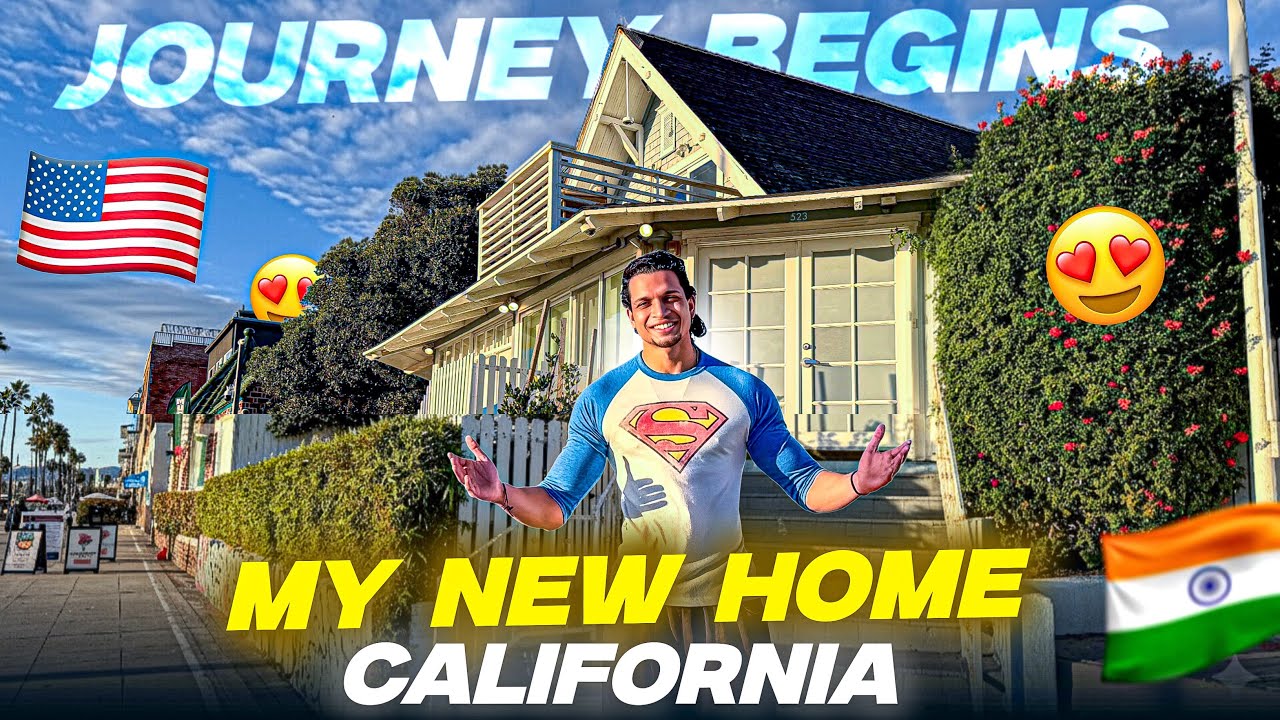 ДОБРО ПОЖАЛОВАТЬ В ЛОС-АНДЖЕЛЕС • Полный тур🏠 | Из Индии🇮🇳 в США🇺🇸 2.0