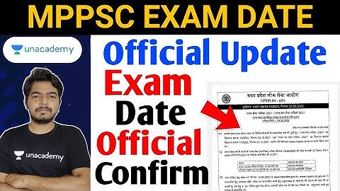 MPPSC Exam Date Update || Mppsc New Update || 19 June Exam date confirm