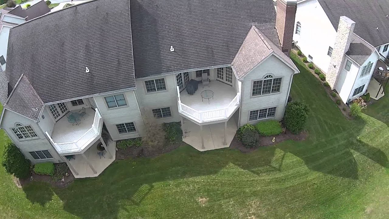 Mount Vernon Ohio 5 Fairway Court Drone Golf Course Front Condo