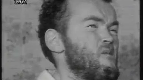 Christy Brown, Irish artist. Brief Interview from ...