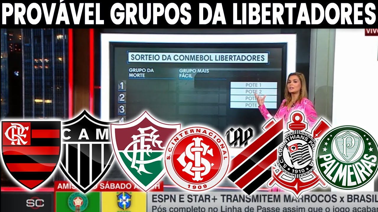 Libertadores 2023: análise, estatísticas, histórias e curiosidades do  sorteio da fase de grupos - Blog Drible de Corpo