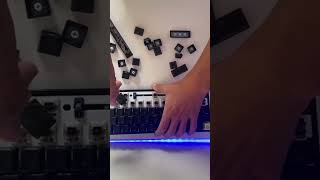 Cleaning My Ducky 1 2 Mini keyboard asmr cleaning techtok computer shorts