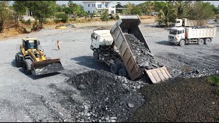 Amazing Heavy Machinery Deleting Puddle Processing 100% I Wheels Loader, Dozer, Excavator and Trucks by CC Heavy Equipment 3,087 views 1 month ago 31 minutes