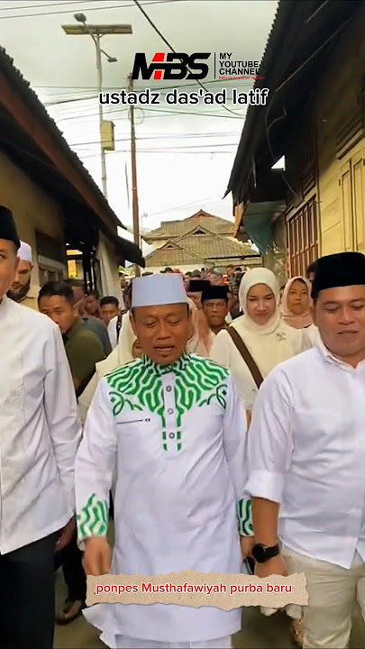 Ustadz das'ad latif di pon-pes Musthafawiyah purba baru,  video full ada di beranda #mbschannel