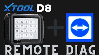 📲Ever tried remote diagnosis? XTOOL D8 Remote Control Demo (TeamViewer) screenshot 1