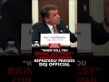 DOJ Official Grilled Over Epstein Files 😳 #Epstein #Trump #Politics