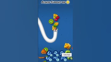 Worms Zone 🐍 Pro Skill Gameplay 💪 #shorts​ #snake #saampwalagame ​ #wormszone