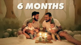 Where has the time gone? Celebrating half a year | Dads to Twins via Surrogacy