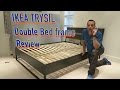 IKEA Trysil Double bed frame review - YouTube
