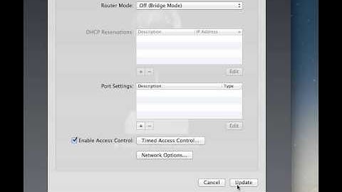 MAC Address Filtering/AccessControl on AirPort Time Capsule