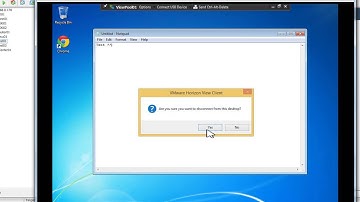VMware View 5.1 Nested Virtualization - View Client Connection Test