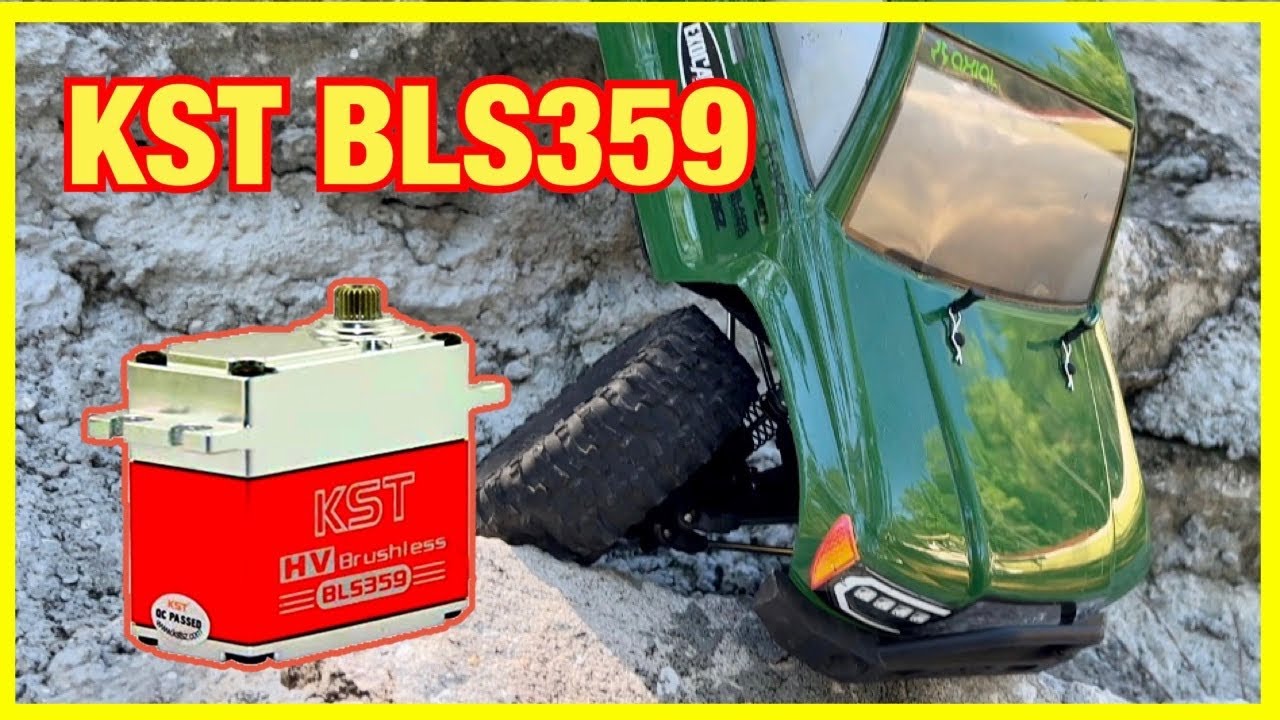 KST BLS359 Servo Test with the Axial Basecamp YouTube
