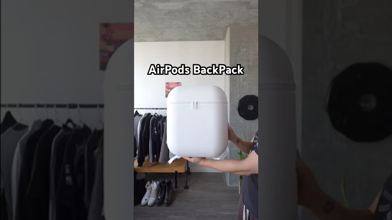 Styling the AirPods Backpack from Bravest Studios