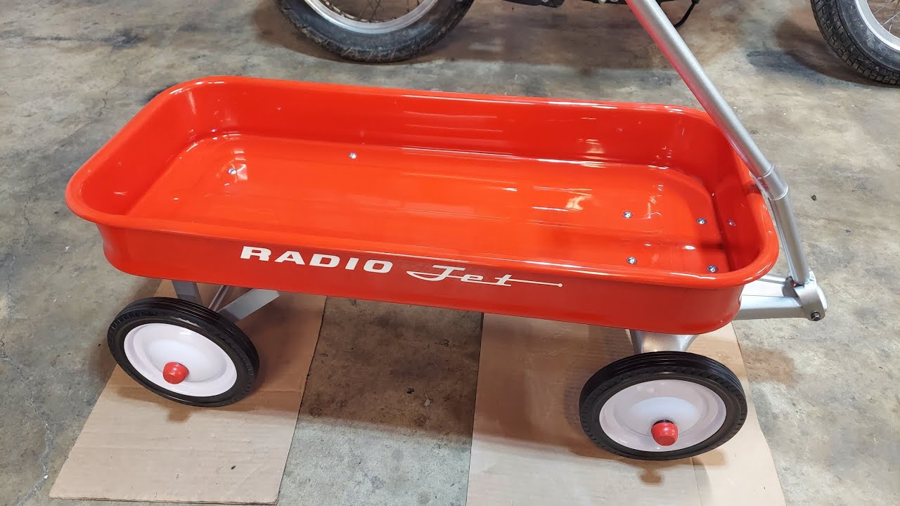 70's Radio Jet Wagon from Radio Flyer - YouTube