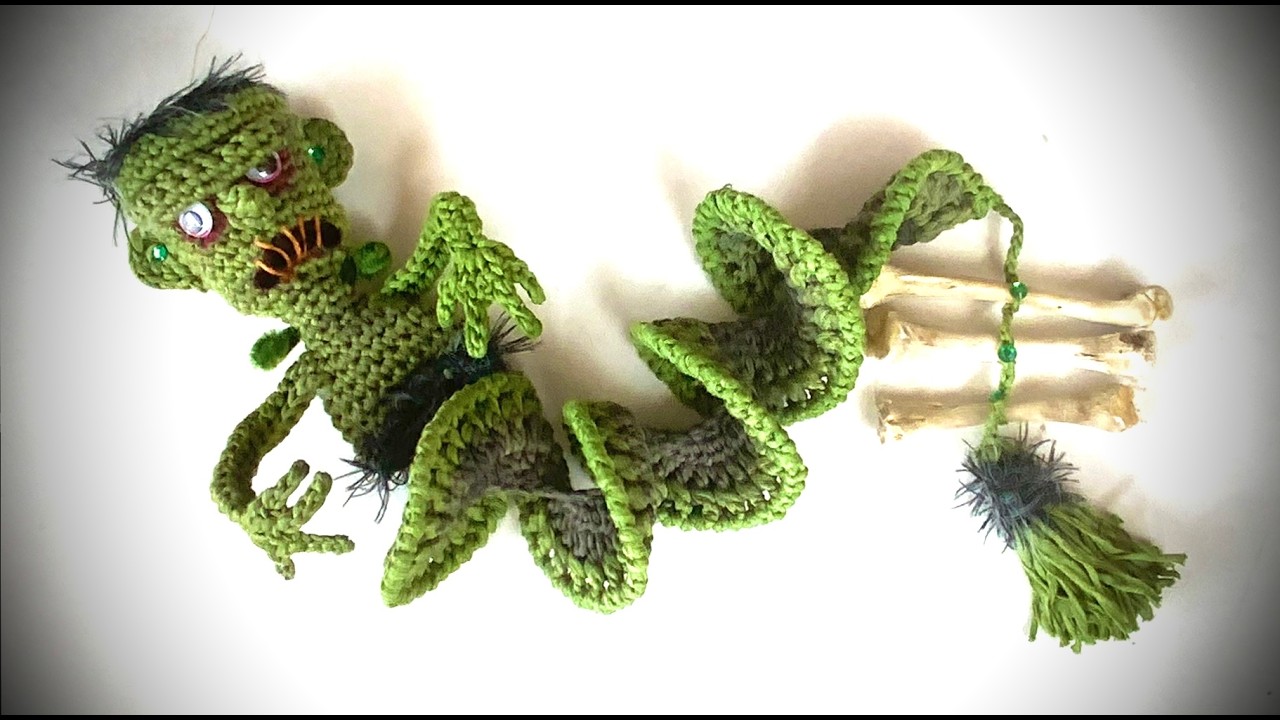 WINDSPINNER  Frankensteins Monster  #häkeln #petraperle #windspinner  #crochet #halloween 