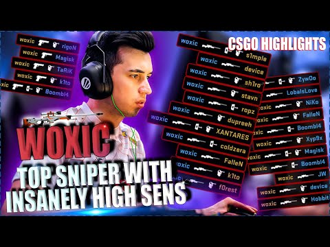 WOXIC IS THE FASTEST REACTION IN CS:GO? | WOXIC  HIGHLIGHTS CSGO