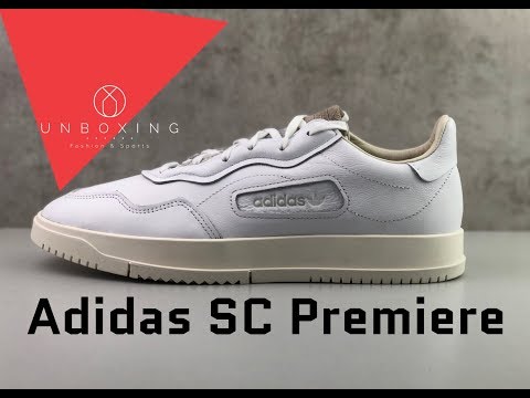 adidas-sc-premiere-‘ftwr-wht/crystal-white/chalk-white’-|-unboxing-&-on-feet-|-fashion-shoes-|-2019