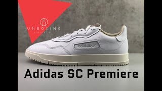 Adidas SC Premiere ‘Ftwr Wht/Crystal White/Chalk White’ | UNBOXING & ON FEET | fashion shoes | 2019