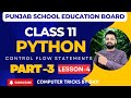 Python programing | Conditional Control Statements in Python | Control Statements in Python