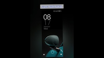 HyperOS 2 Superb Animations of Lock Screen #shorts