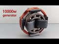 10000 Watts Free Energy Generator With Magnetic Gear And Copper Coil