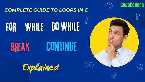 For, While, Do While & Control Statements Explained! | മലയാളം