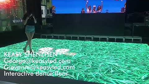 Interactive dance floor | KEASY SHENZHEN TECHNOLOGIES