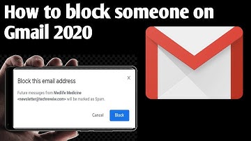 How to block someone on gmail android 2020 | How to Block Emails On Gmail In Android Phone