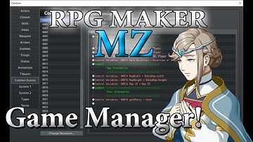 RPG Maker MZ Tutorial #32 - Game Manager!