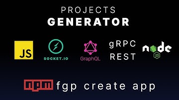 🔥 Crea Apps Node.js en Segundos con fgp-cli | Express, GraphQL, Webhooks y más