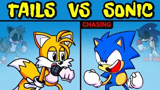 fnf #sonic.exe #tails.exe #customvoicelines #chasing