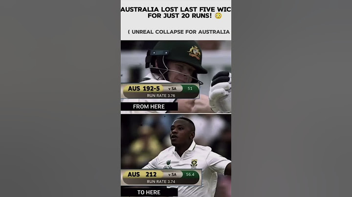 australia lost last 5 wickets for 20 runs #wtc final