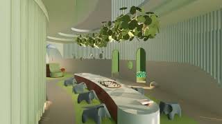 Children's daycare in an Intergenerational care centre