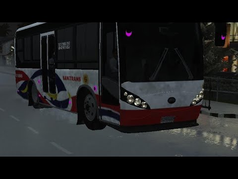 [Bussid Mod & Skin] Santrans Corporation 276555 | Yutong | Fictional ...