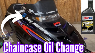 HOW TO Change The CHAIN CASE Oil In A 1990