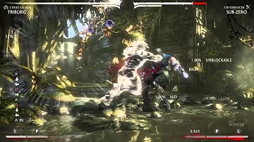 Triborg MKX Cyrax 78% 1-bar HTB reset combo