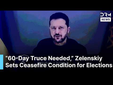 “60-Day Ceasefire Needed,” Zelenskiy Sets Condition for Ukraine Elections | AC1B